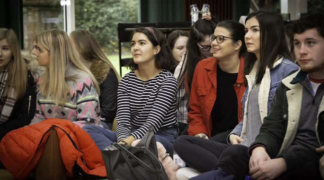 Students at the joint St Mary's and Stranmillis programme: Professional Learning in a Changing Society (PLiCS)