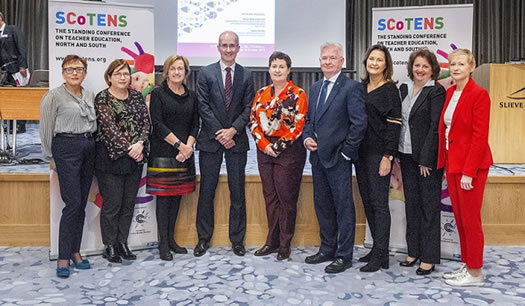 SCoTENs committee members including Dr Gabrielle Nig Uidhir 