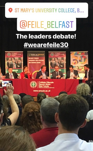 The leaders debate