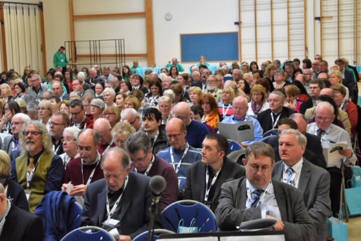 Audience at the Faith & Life convention