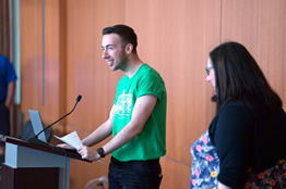 One of the St Mary's MEd students during the UMass Lowell Doctoral Summer Residency