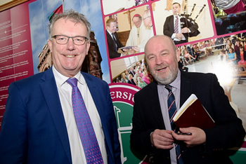 Mike Nesbitt (Former broadcaster and MLA) and Brian Rowan (Journalist and Author