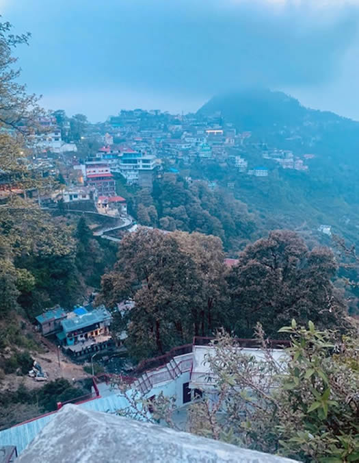 Breathtaking views overlooking the rooftops 