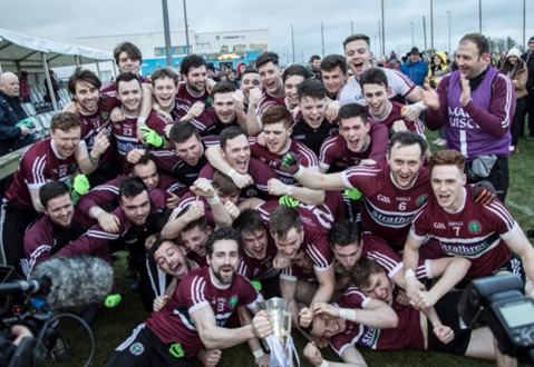 St Mary's winning Sigerson team