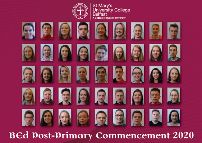 BEd Post-Primary Commencement 2020