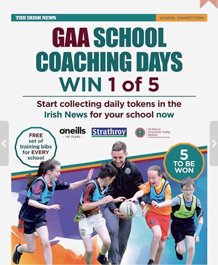 GAA School Coaching Days