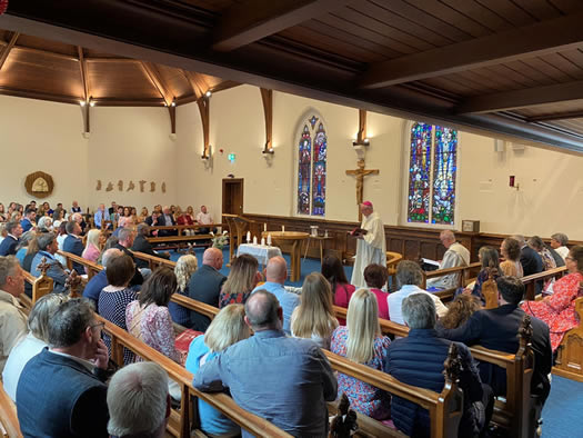 Liberal Arts Commencement Mass at St Mary's University College chapel