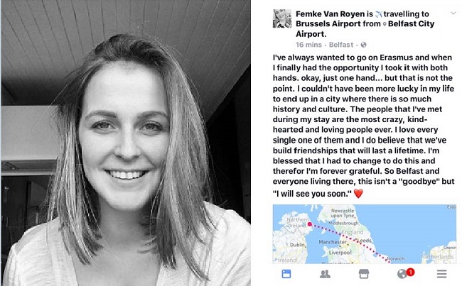 Femke Van Royen Facebook Page