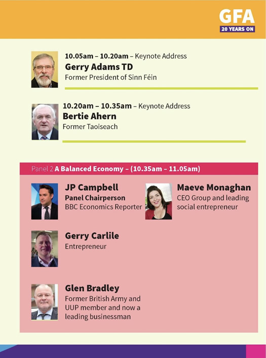 Good Friday Agreement 20 Years On - Timetable Panel 2