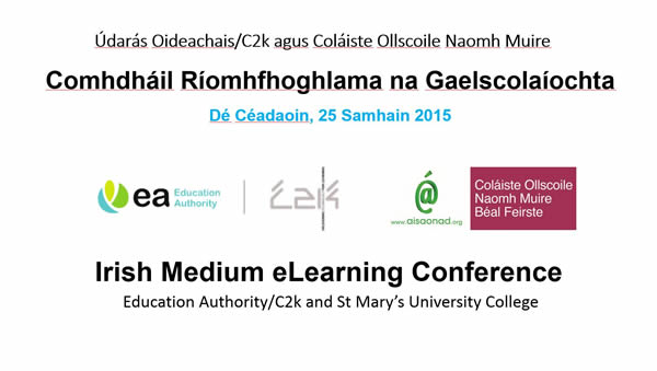 C2K / Irish Medium eLearning Conference