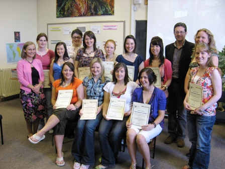 Students receive Global Education Certificates